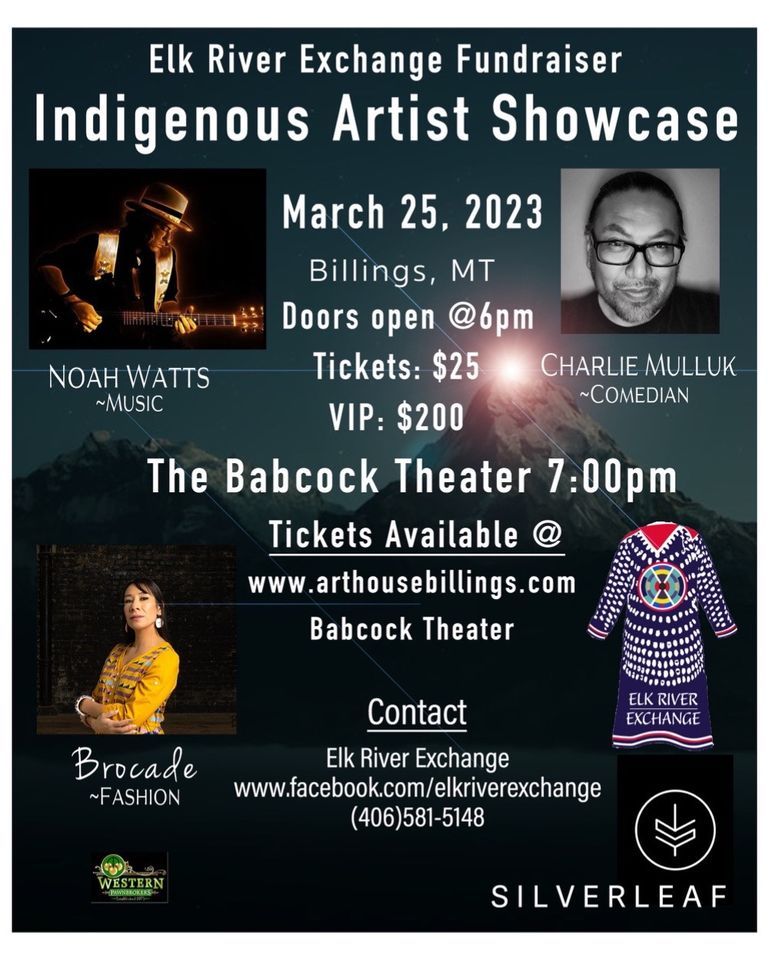 Elk River Exchange Fundraiser presents Indigenous Artist showcase