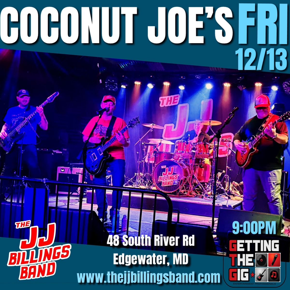 JJ Billings returns to Coconut Joe\u2019s!