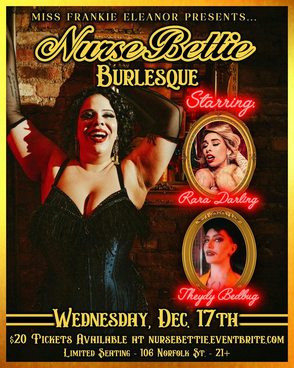 Nurse Bettie Burlesque Show