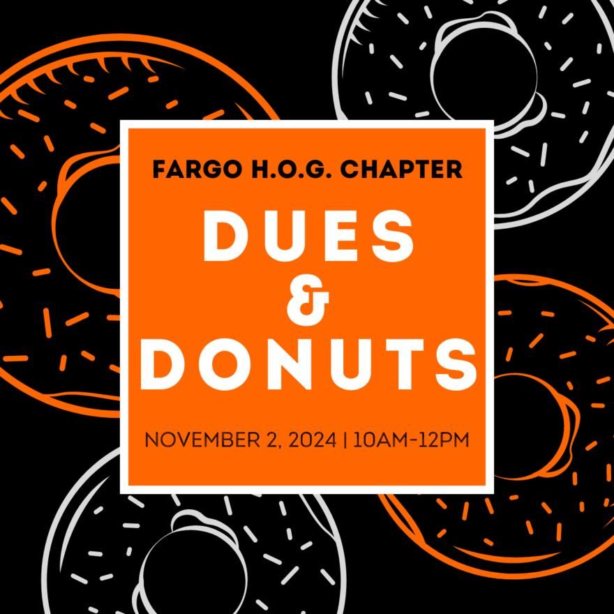 Dues & Donuts | Fargo H.O.G. Chapter