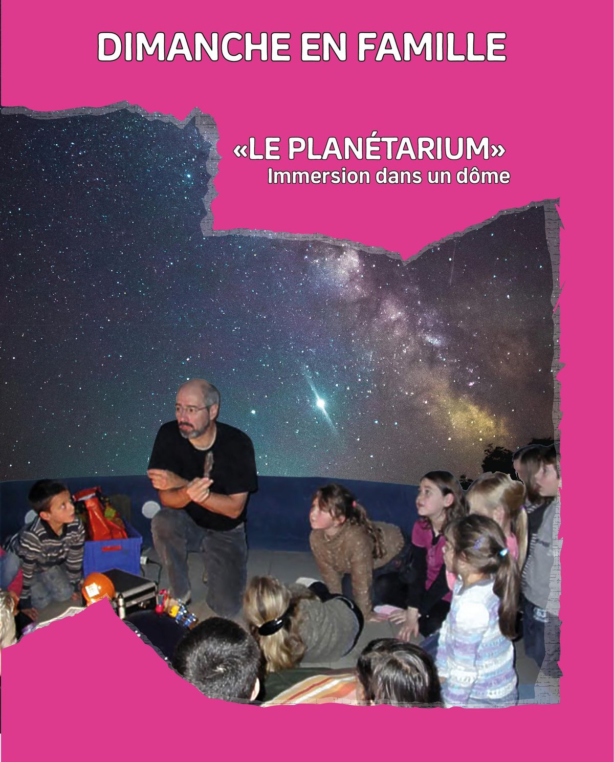 Dimanche en Famille : Immersion dans un Plan\u00e9tarium