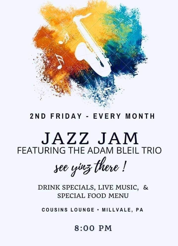 Jazz Jam featuring The Adam Bleil Trio 