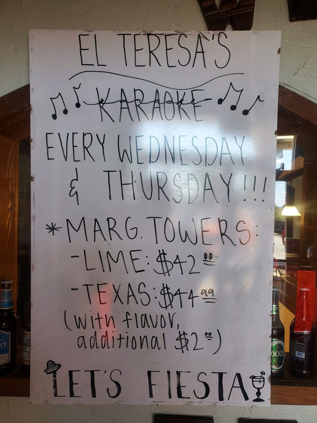 Teresa's Karaoke Thursday!