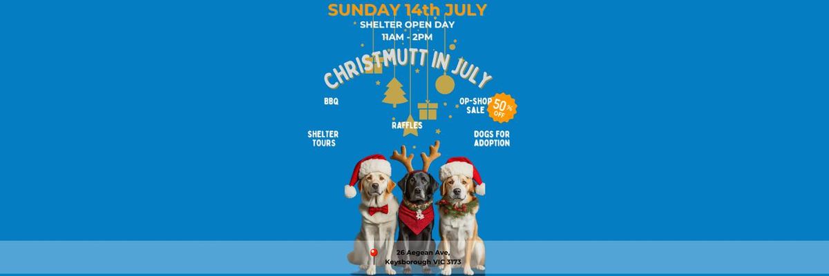 ChristMUTT in July 