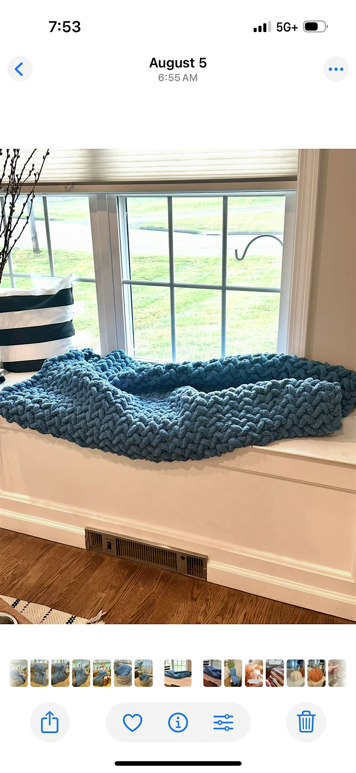 Wistfully Woven\u2019s Chunky Hand Knit Blanket Workshop