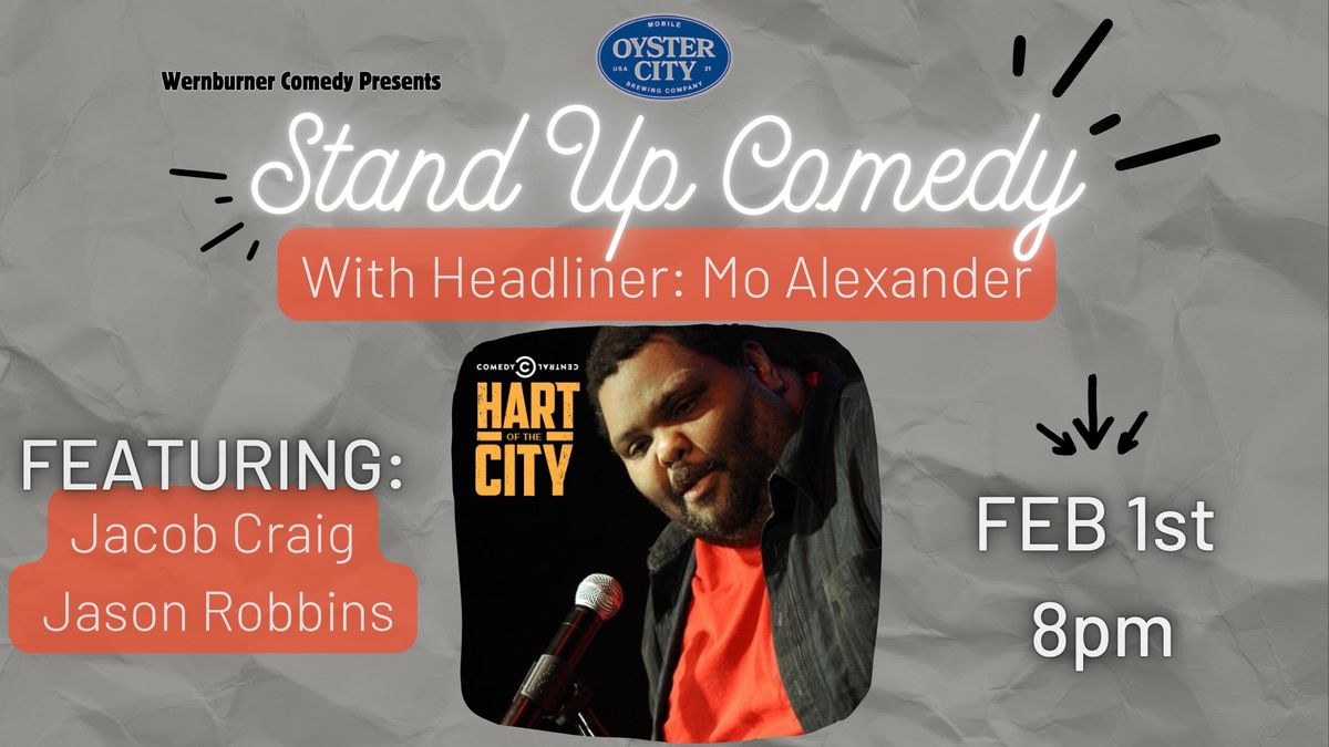 COMEDY SHOW: Featuring Mo Alexander 