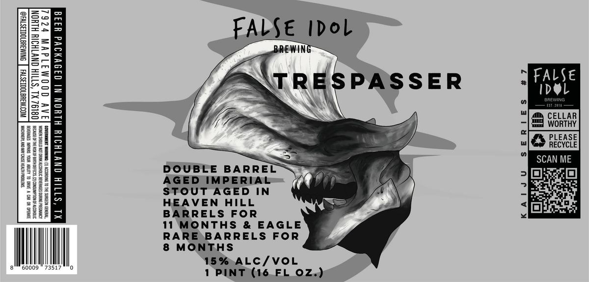 Trespasser Double Barrel Aged Can Release
