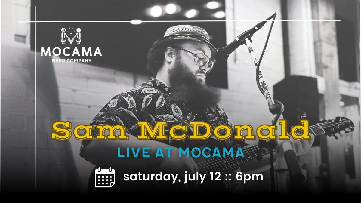 Live music with Sam McDonald