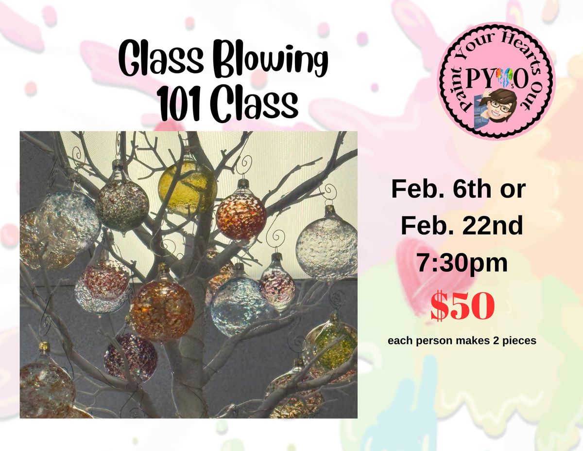 Glass Blowing 101 Workshop