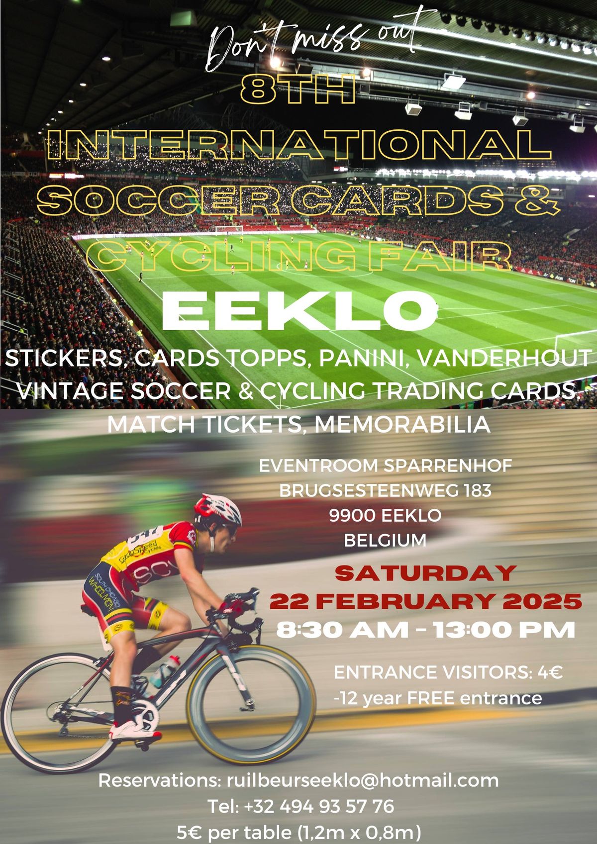 8th International Soccer Cards & Cycling Fair