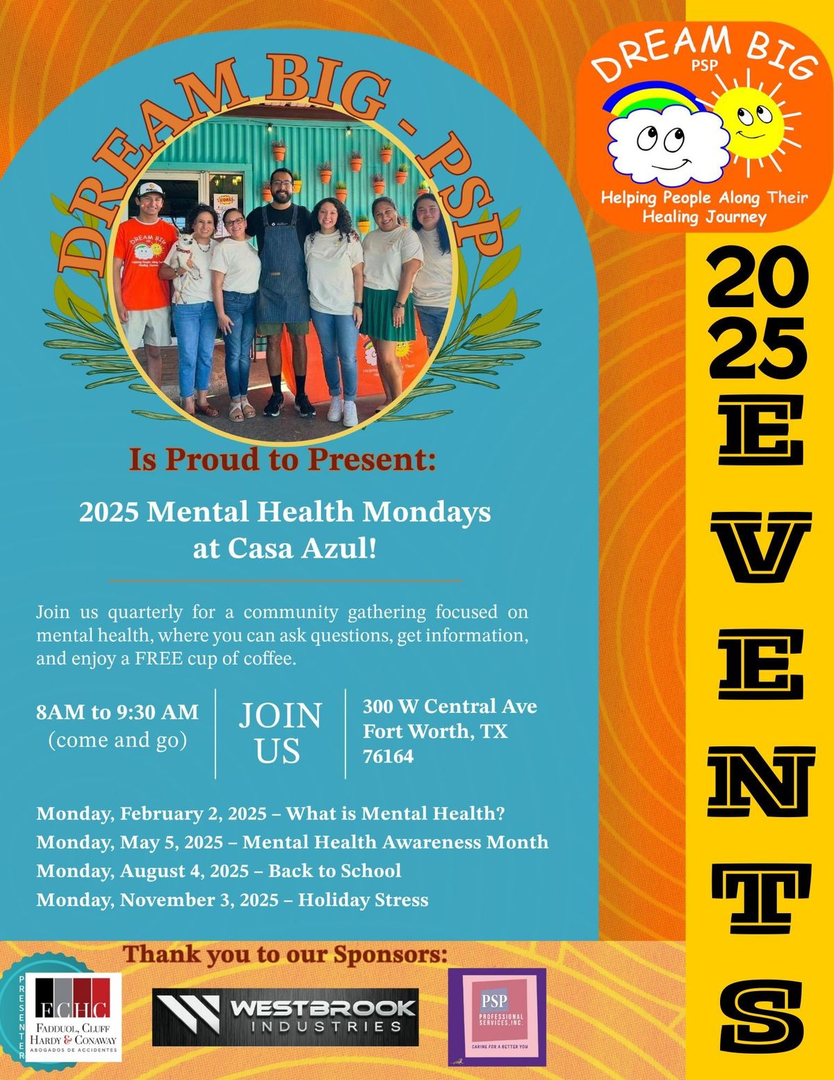 Mental Health Mondays at Casa Azul 