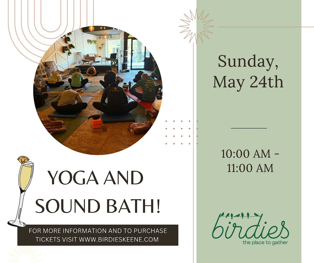 Yoga and Sound Bath!
