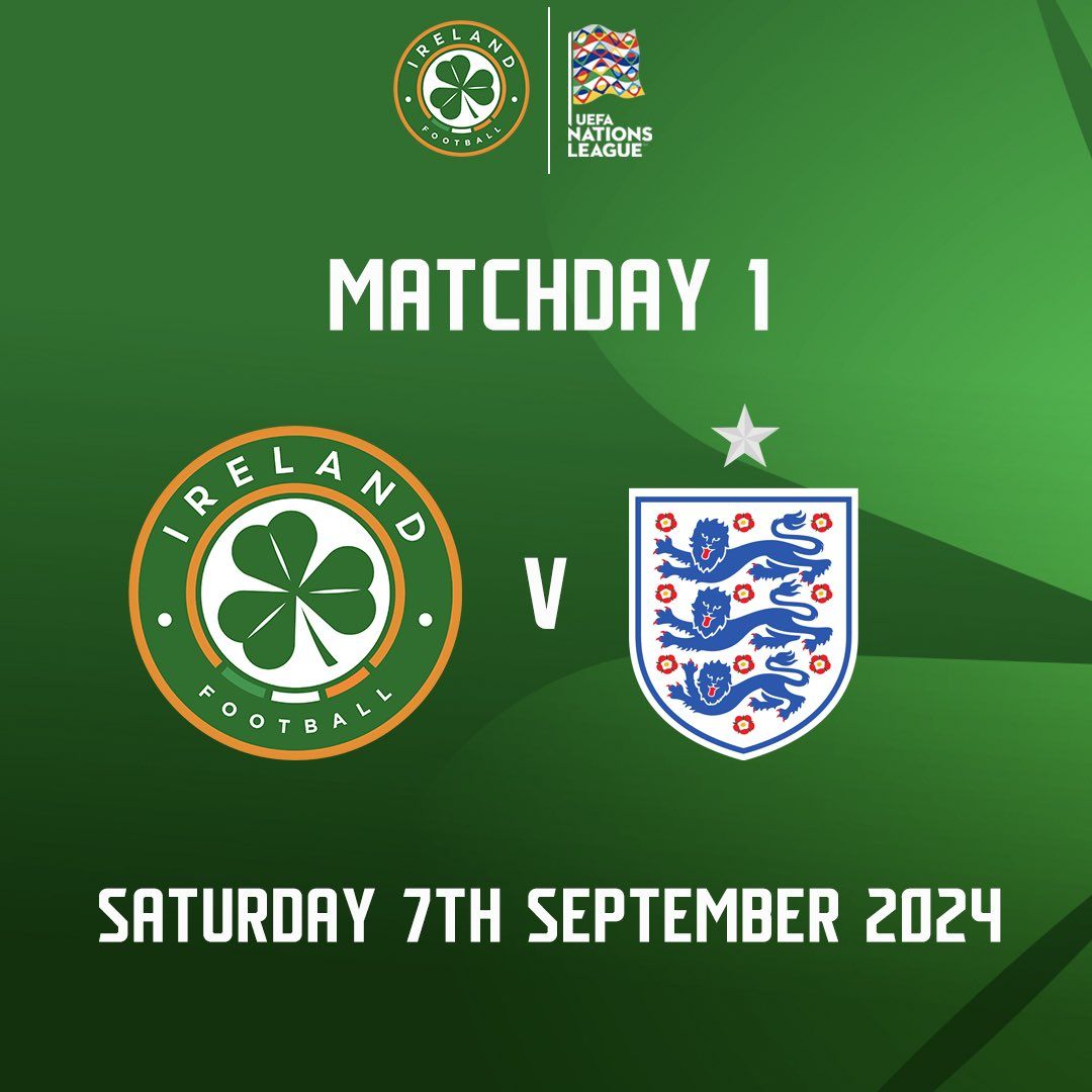 UEFA Nations League - England vs Ireland