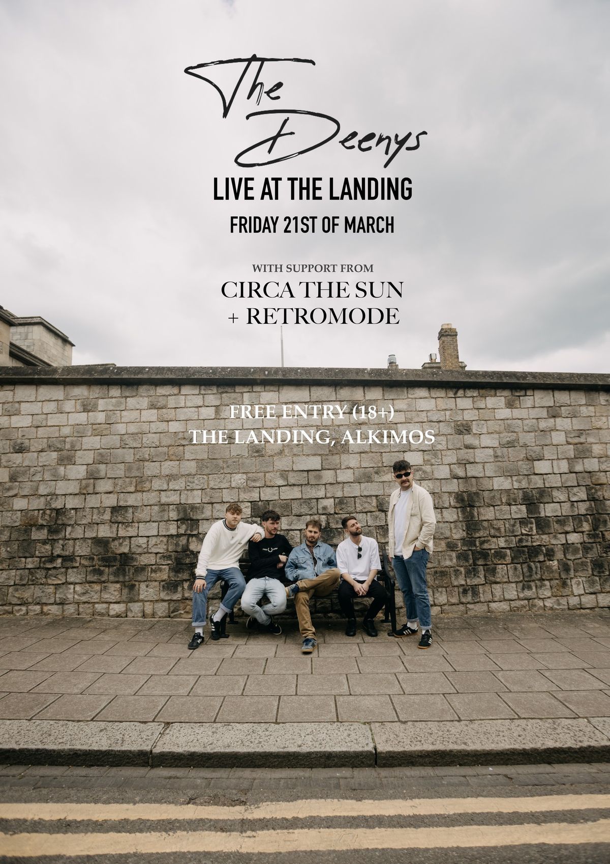 The Deenys live at The Landing (FREE ENTRY)