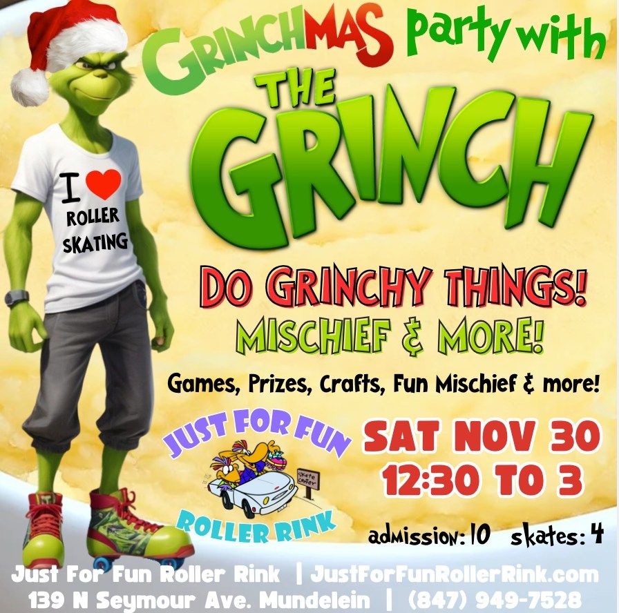 GRINCHMAS Skate Party!