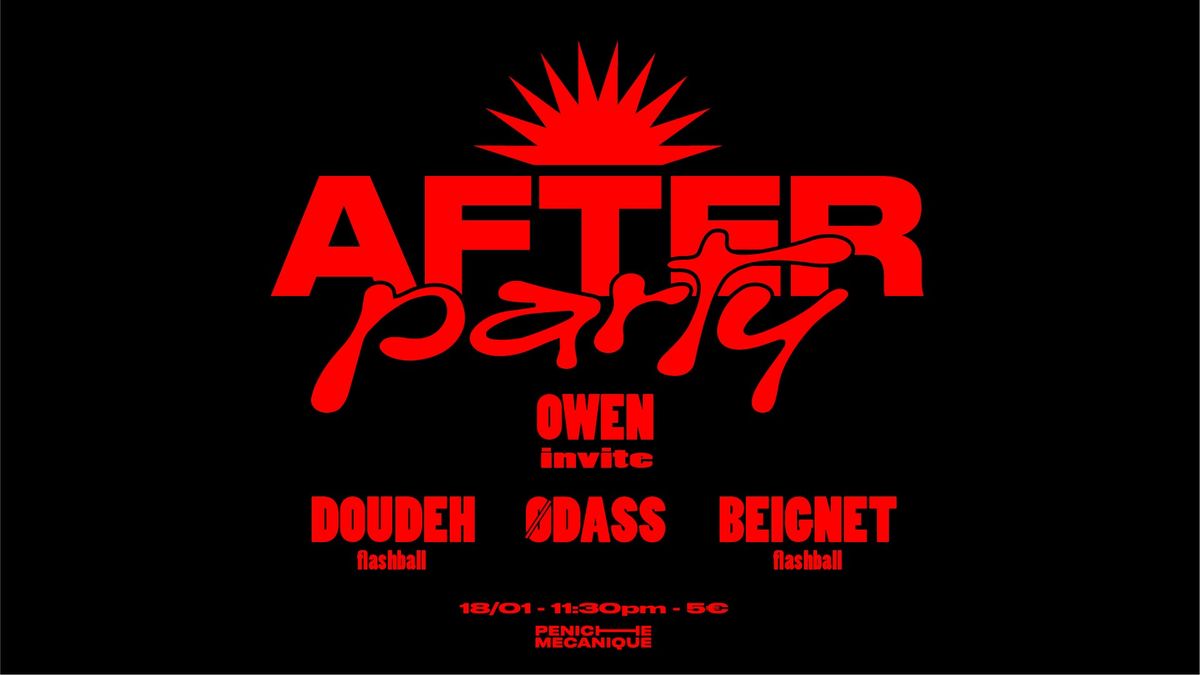 OWEN invite \u00d8DASS, Beignet & Doudeh 