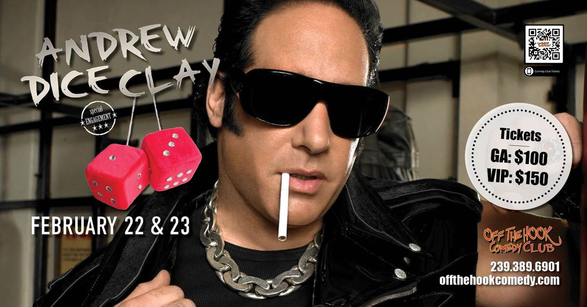 Comedian Andrew Dice Clay Live in Naples, Florida!