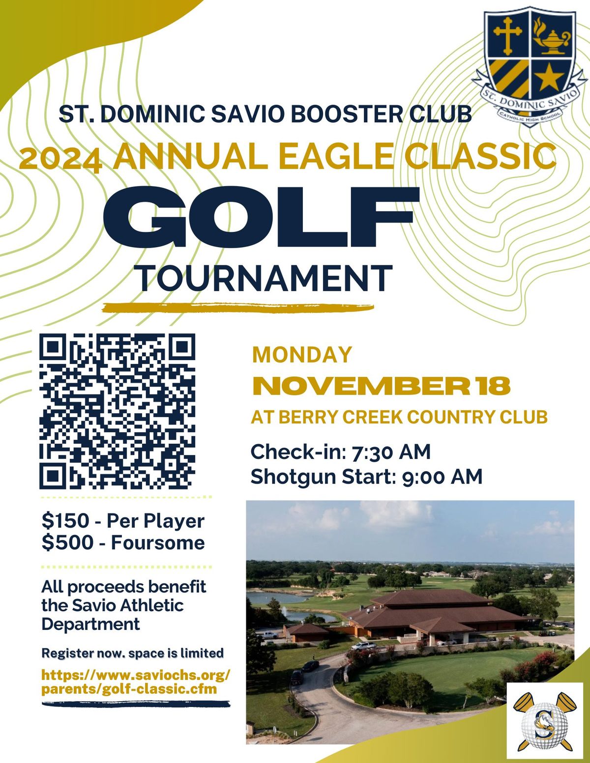 2024 St. Dominic Savio Eagle Classic Golf Tournament