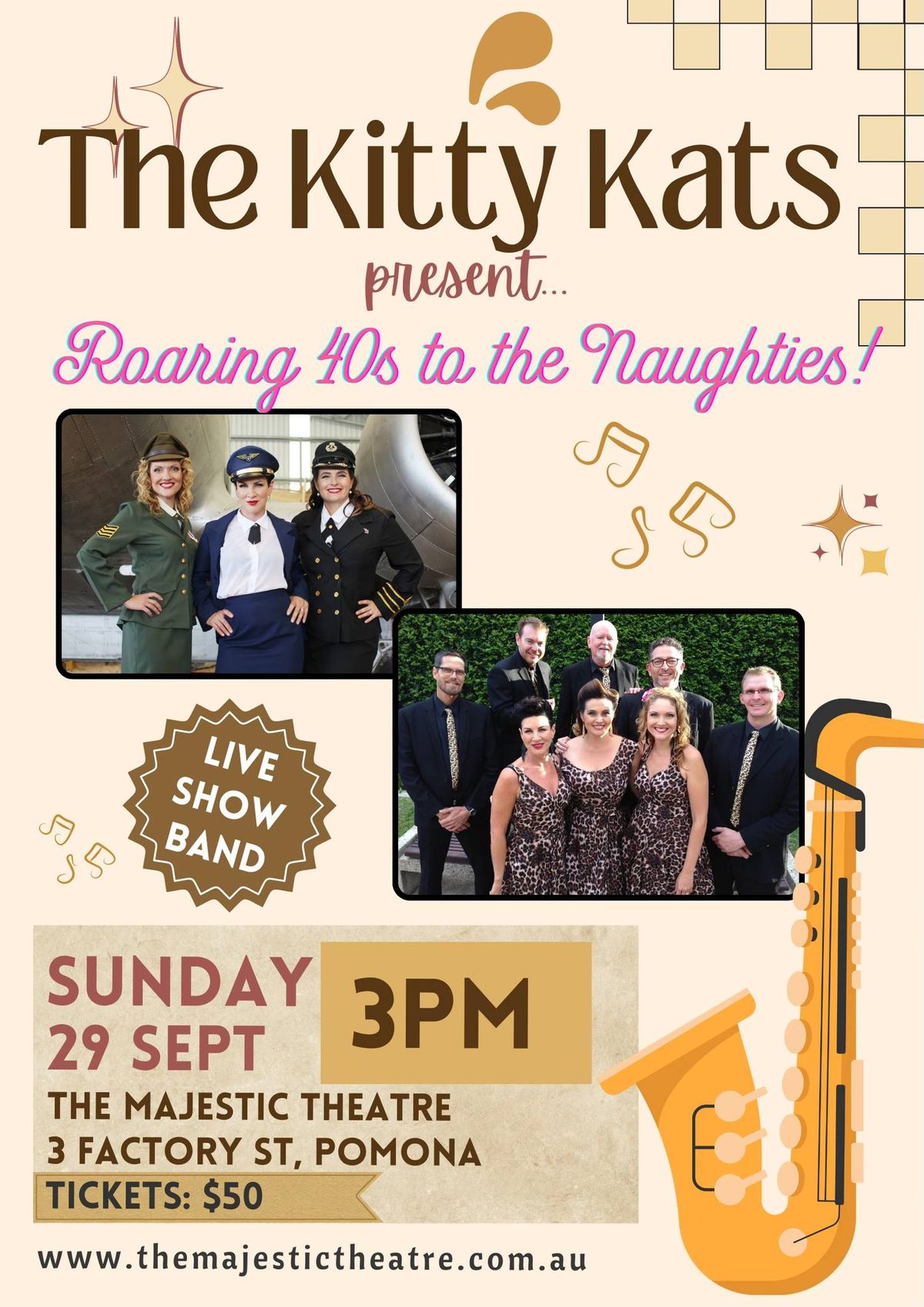 Roaring 40s to the Naughties @ The Majestic Theatre