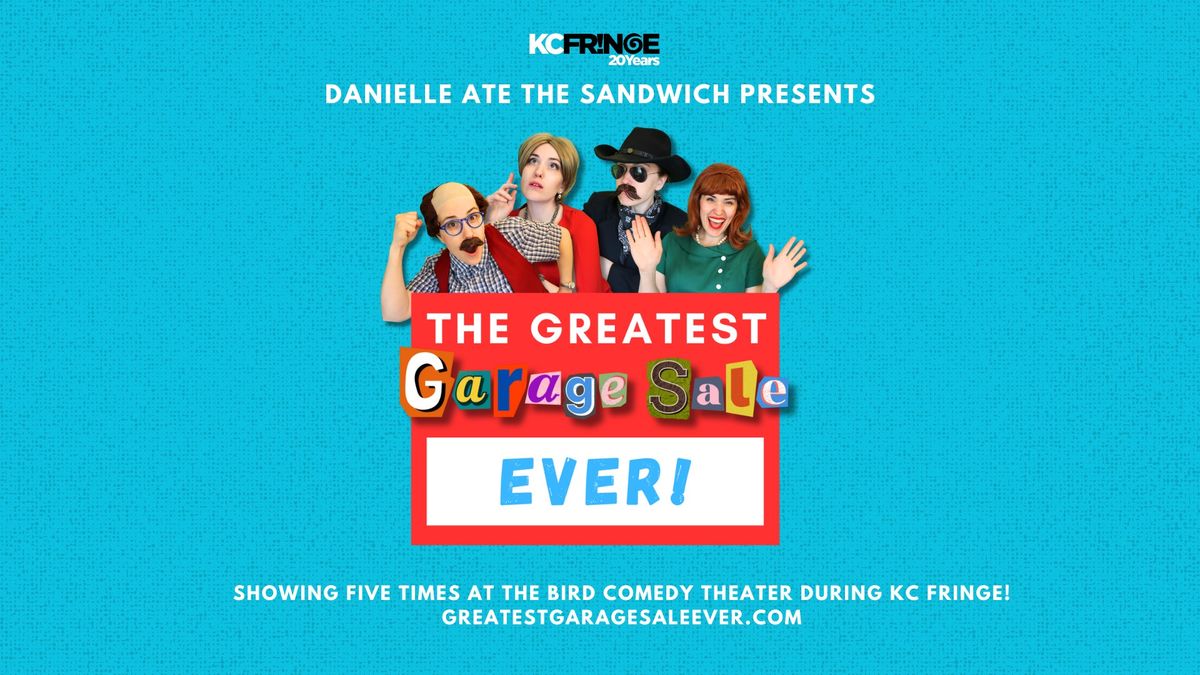 Greatest Garage Sale Ever *Thursday Evening!* (One Woman Comedy Show, 4 of 5)