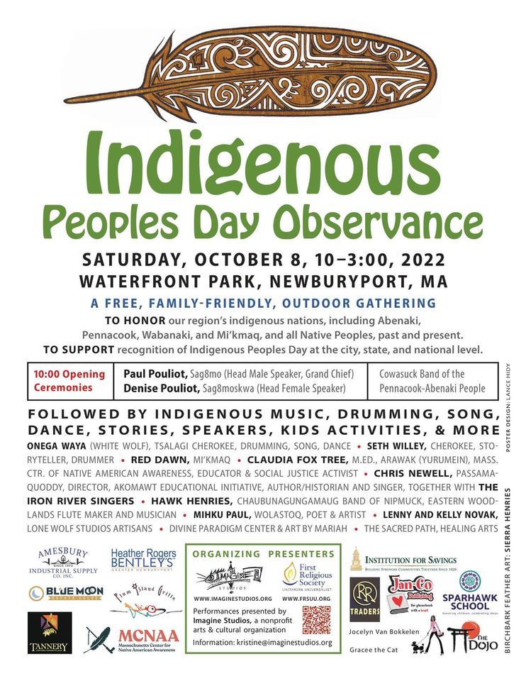 Indigenous Peoples Day Observance, Waterfront Promenade Park