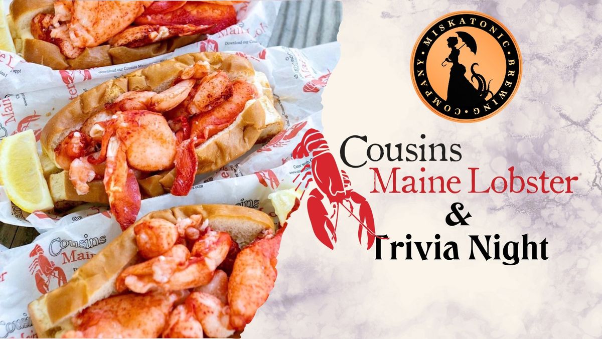 Cousins Maine Lobster & Trivia Night