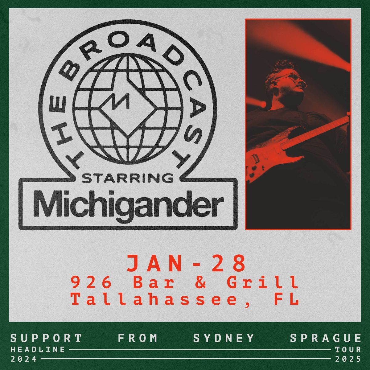 Michigander w\/ Sydney Sprague at 926 Bar - Tues Jan 28