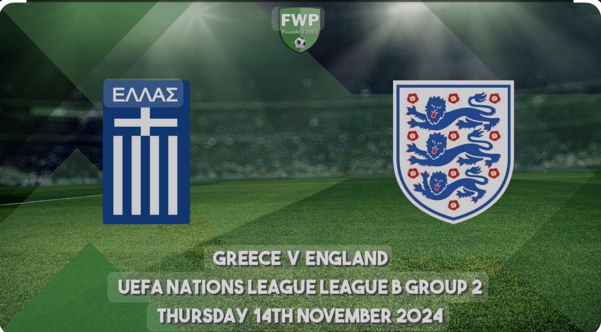 Greece V England