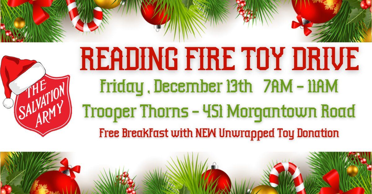 Reading Fire Toy Drive