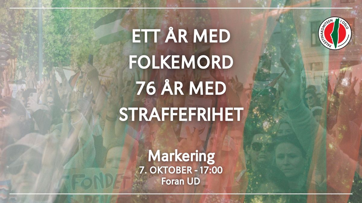 Ett \u00e5r med folkemord - 76 \u00e5r med straffefrihet