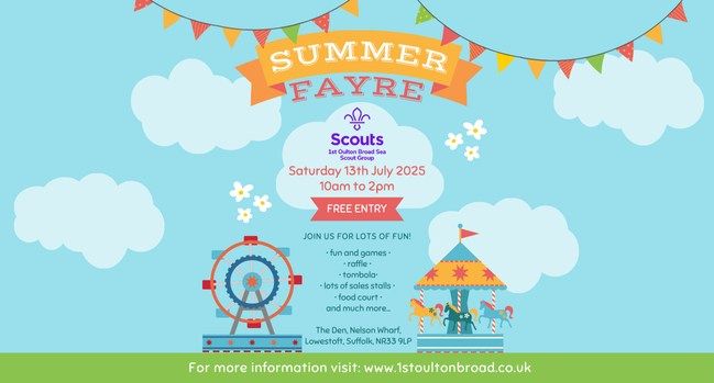 1st OB Sea Scout Group: Summer Fayre