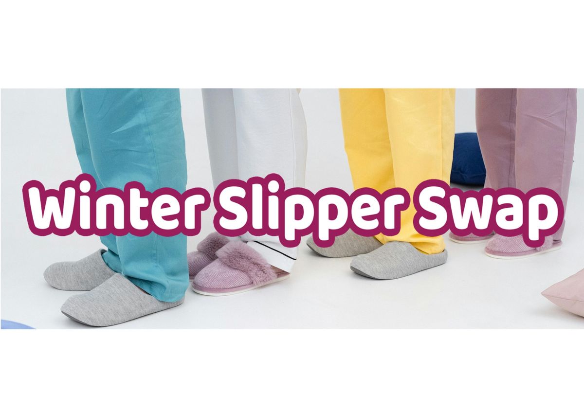 Winter Slipper Swap at Long Stratton Library