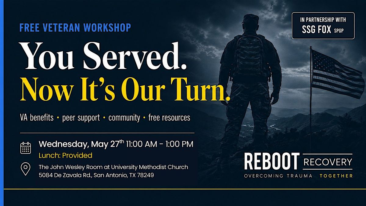 Veterans Benefits Workshop - San Antonio, TX | May 27th 2026
