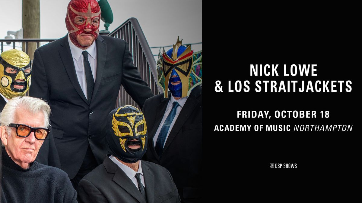 Nick Lowe & Los Straitjackets at the Academy of Music Theatre (Northampton, MA)