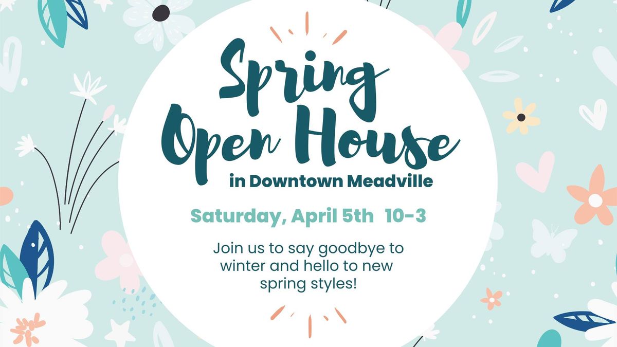 Spring Open House