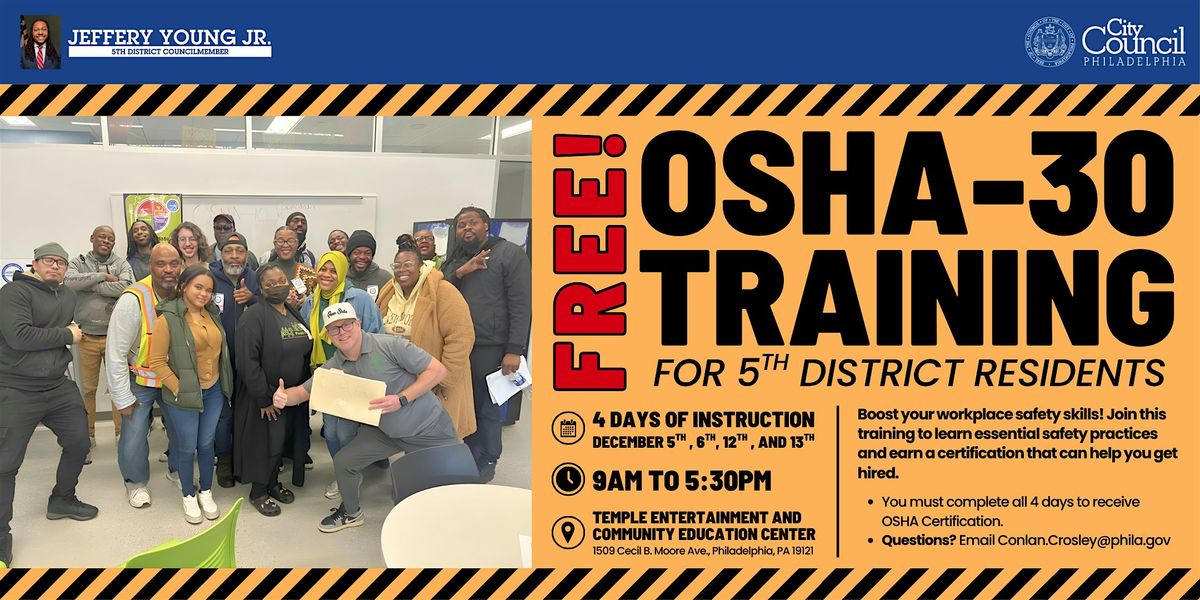 OSHA-30 Training & Certification