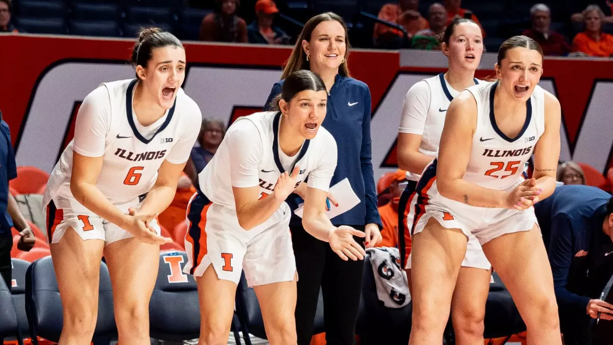 Parking Oregon Ducks at Illinois Fighting Illini Womens Volleyball