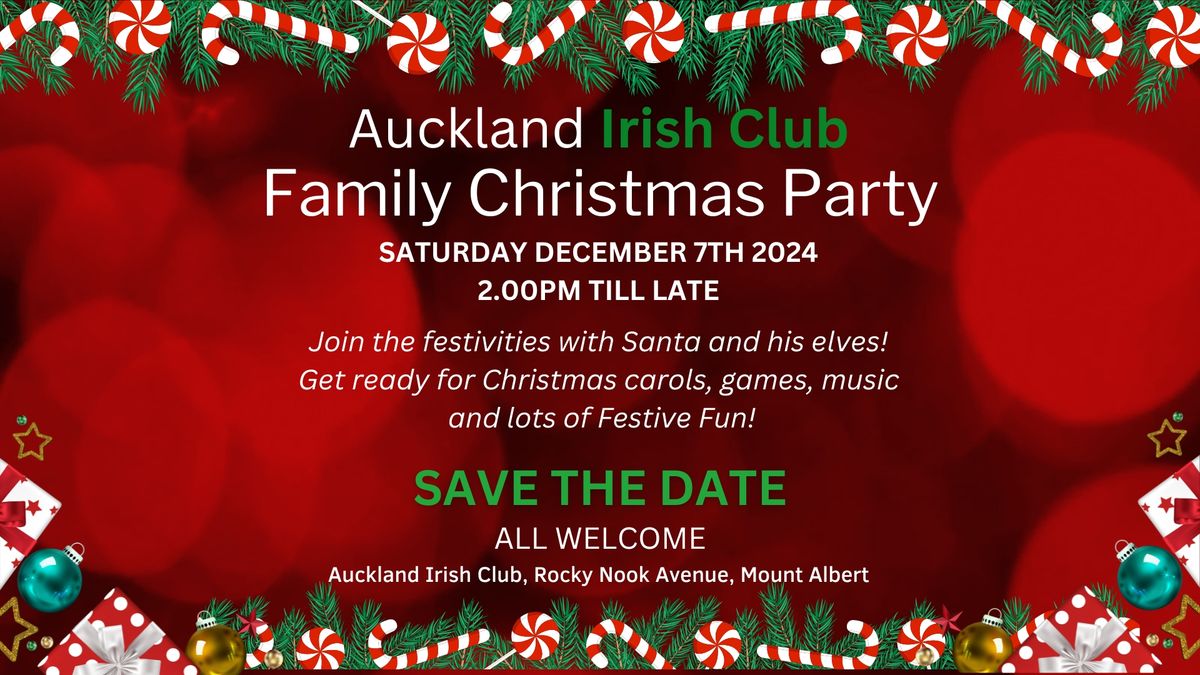 Auckland Irish Club Christmas Party