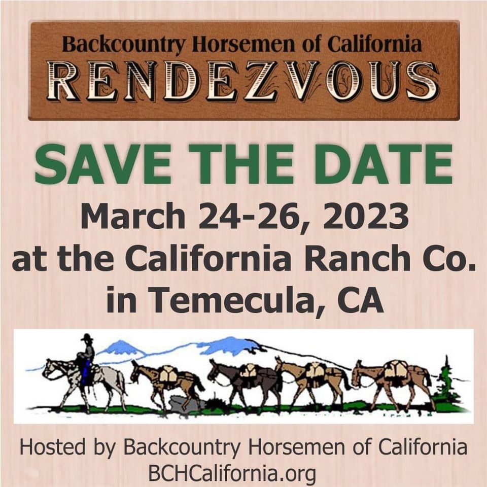 Backcountry Horsemen of California Rendezvous