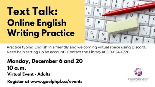 Text Talk: Online English Writing Practice