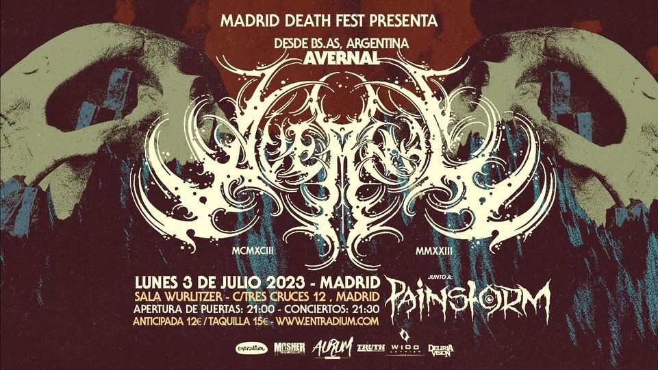 Avernal death metal de Argentina 