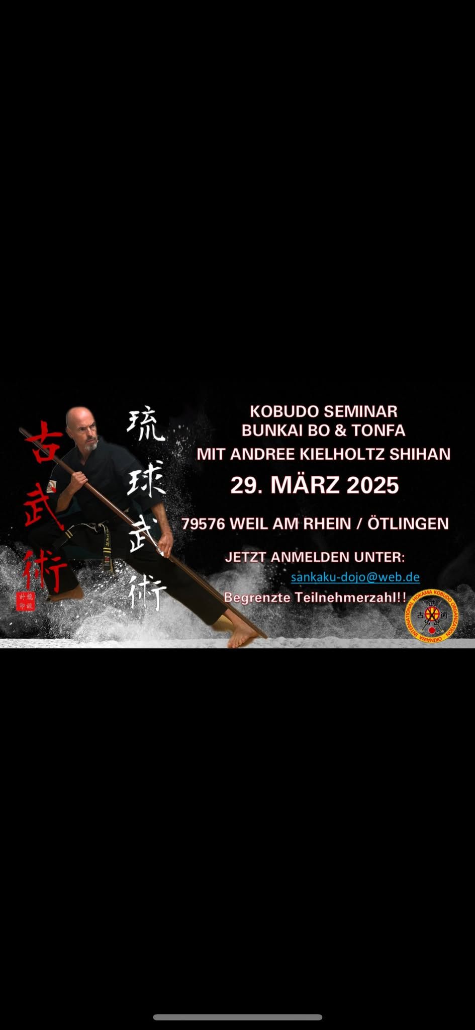 Kobudo Bunkai Seminar mit Shihan Andree Kielholtz