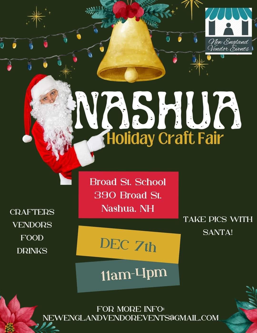 Nashua 9th Annual Holiday Craft Fair