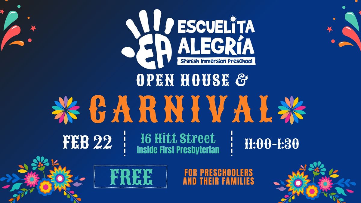 Open House & Carnival - FREE EVENT!