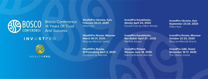 InvestPro Russia Moscow 2020