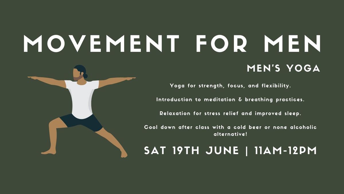 Movement for Men - Men's Yoga