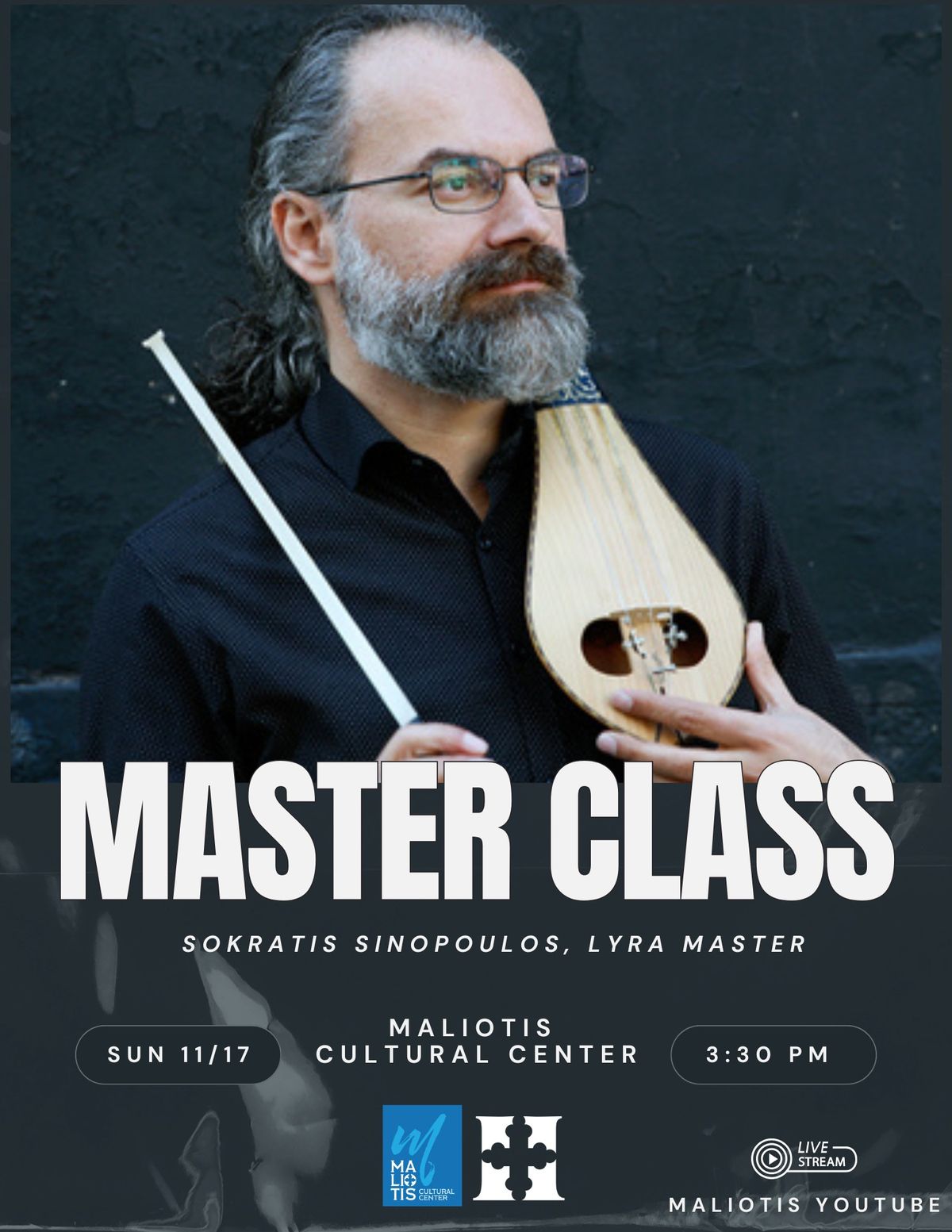 Lyra Masterclass with Sokratis Sinopoulos