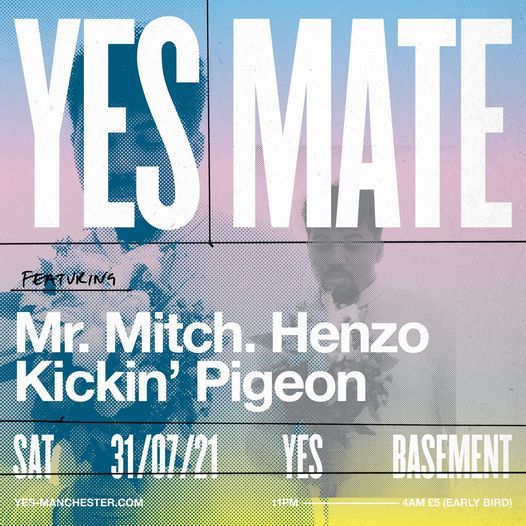YES MATE: Mr. Mitch, Henzo & Kickin' Pigeon