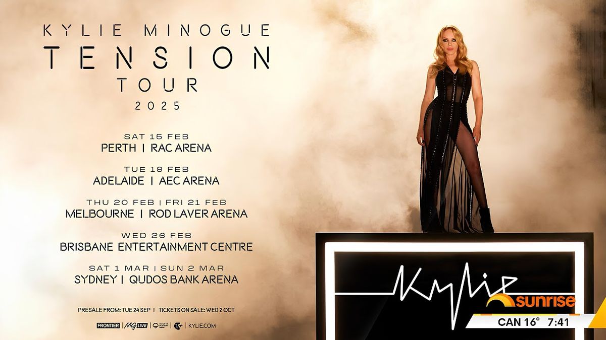 Kylie Minogue Brisbane Tickets