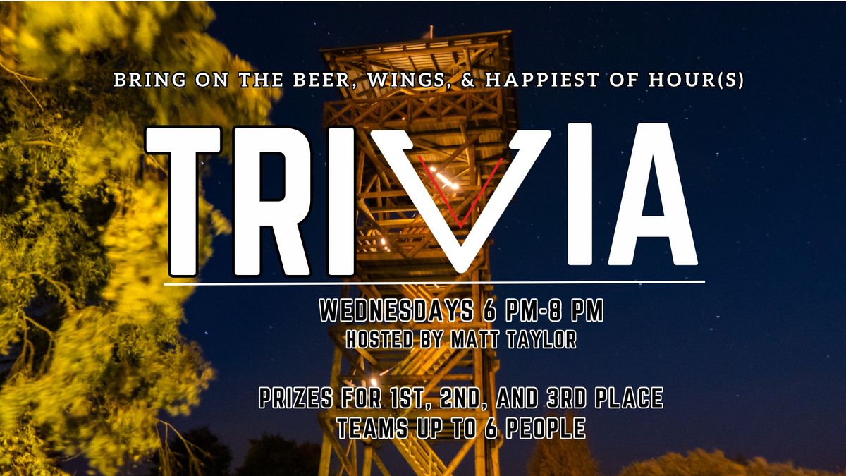 Trivia Wednesdays At Vantage Point Brewing Company